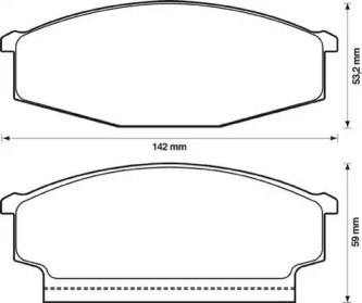 Дополнительные работы JURID для NISSAN CABSTAR (F22, H40) 2.0 (F22)