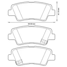 Запчасти для ТО JURID для KIA SOUL (AM) 1.6