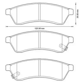 Дополнительные работы JURID для CHEVROLET EPICA (KL1_) 2.0 D