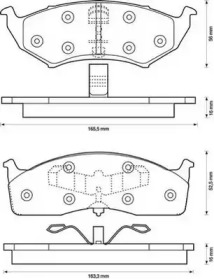 Запчасти для ТО JURID для DODGE NEON 2.0 16V