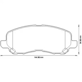 Запчасти для ТО JURID для JEEP COMPASS (MK49) 2.4 4x4