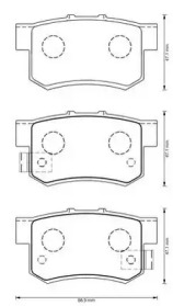 Запчасти для ТО JURID для HONDA PRELUDE V (BB_) 2.2 16V (BB6, BB8)