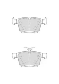 Тормозные колодки JURID для VW TOURAN (5T1) 2.0 TDI