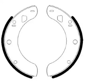 Барабанный тормозной механизм JURID для FORD TRANSIT c бортовой платформой/ходовая часть (74E) 1.5