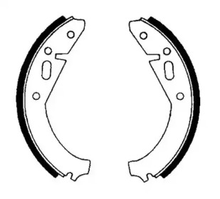 Тормозная колодка / накладка JURID для SKODA 110 1.1 L
