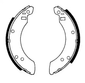 Запчасти для ТО JURID для FORD CAPRI (ECJ) 1600 GT