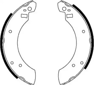 Запчасти для ТО JURID для FORD CAPRI (ECJ) 3000