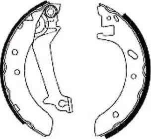 Тормозная колодка / накладка JURID для FORD ESCORT VI Turnier (GAL) 1.8 i 16V