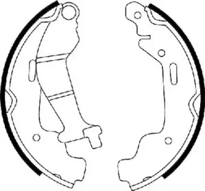 Тормозная колодка / накладка JURID для SUZUKI WAGON R+ (MM) 1.3 (RB 413)