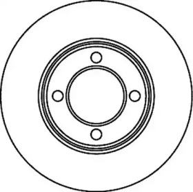 Дисковой тормозной механизм JURID для FORD ESCORT I (AFH, ATH) 1300 GT