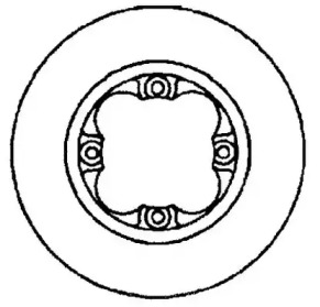 Дисковой тормозной механизм JURID для ALFA ROMEO ALFASUD (901_) 1.2 ti