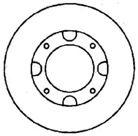 Дисковой тормозной механизм JURID для HONDA ACCORD I (SJ, SY) 1.6 L/EX (SY)