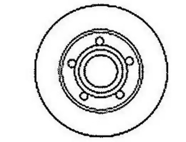 Тормозной диск JURID для NISSAN JUKE (F15) 1.5 dCi