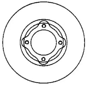 Дисковой тормозной механизм JURID для MAZDA 323 III Hatchback (BF) 1.6 GT Turbo (BF1)
