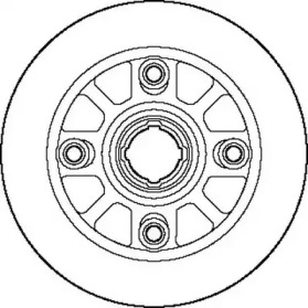 Дисковой тормозной механизм JURID для MAZDA 323 III Hatchback (BF) 1.6 GT