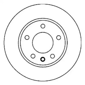 Тормозной диск JURID для JAGUAR XJ (XJ40, XJ81) 6 3.2 24V