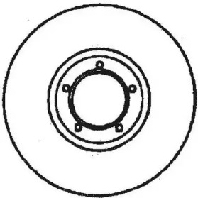Дисковой тормозной механизм JURID для FORD ESCORT VII (GAL, AAL, ABL) RS Cosworth 4x4
