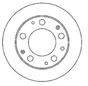Дисковой тормозной механизм JURID для PORSCHE 911 3.2 SC Carrera