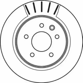 Тормозной диск JURID для JAGUAR XK 8 купе (X100) 4.0