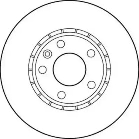 Тормозной диск JURID для NISSAN PRIMASTAR Фургон (X83) 2.0