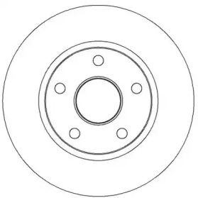 Тормозной диск JURID для NISSAN PRIMASTAR Фургон (X83) 2.0
