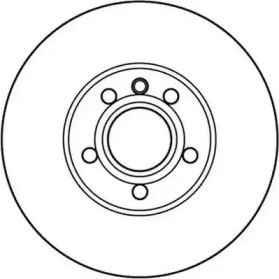 Дисковой тормозной механизм JURID для VW TRANSPORTER IV c бортовой платформой/ходовая часть (70XD) 1.9 TD