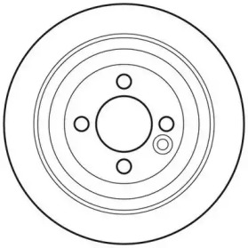 Тормозной диск JURID для MINI MINI CLUBVAN (R55) One