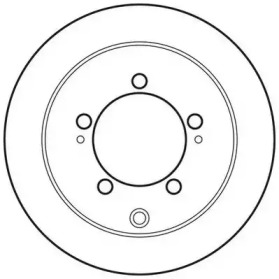 Дисковой тормозной механизм JURID для CHRYSLER SEBRING купе (FJ) 2.5 LE