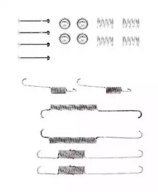 Барабанный тормозной механизм JURID для FORD GRANADA (GU) 2.1 D