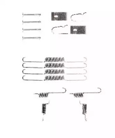 Барабанный тормозной механизм JURID для MAZDA 323 III Hatchback (BF) 1.6