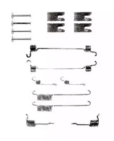 Барабанный тормозной механизм JURID для FORD ESCORT VII Turnier (GAL, ANL) 1.3