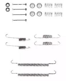Барабанный тормозной механизм JURID для BMW 3 Compact (E36) 318 tds