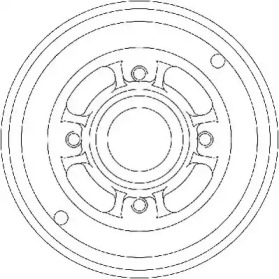 Тормозной барабан JURID для DACIA LOGAN EXPRESS (FS_) 1.6