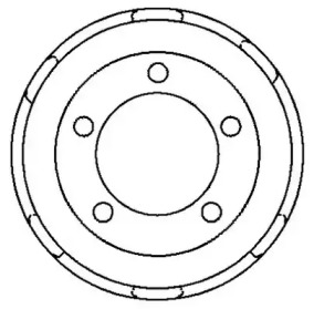 Барабанный тормозной механизм JURID для FORD TRANSIT TOURNEO 2.2 TDCi