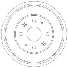 Тормозной барабан JURID для MAZDA 323 S IV (BG) 1.8 16V GT