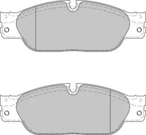 Тормозные колодки JURID для JAGUAR S-TYPE (X200) 2.5 V6