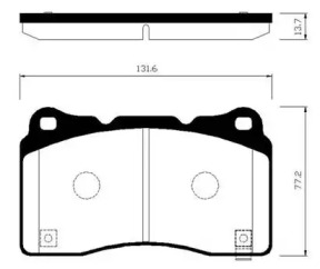 Дисковой тормозной механизм HSB для SUBARU IMPREZA седан (GD) 2.0 WRX STi AWD (GDB)