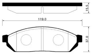 Запчасти для ТО HSB для HONDA CIVIC I седан (SF) 1300 L