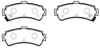 Дисковой тормозной механизм HSB для NISSAN ALMERA I (N15) 2.0 D