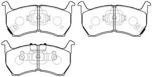 Дисковой тормозной механизм HSB для MAZDA 626 III Hatchback (GD) 1.6