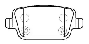 Дисковой тормозной механизм HSB для FORD MONDEO IV Turnier (BA7) 1.6 EcoBoost