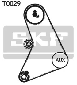 Комплект ремней ГРМ SKF для FORD TRANSIT Фургон (E_ _) 2.0 i (EAL, EAS)