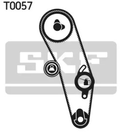 Ремень ГРМ / комплект SKF для VW GOLF II (19E, 1G1) 1.8 GTI 16V