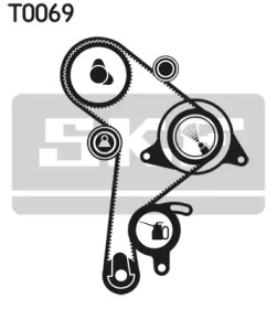 Дополнительные работы SKF для VW TRANSPORTER IV c бортовой платформой/ходовая часть (70XD) 1.9 TD