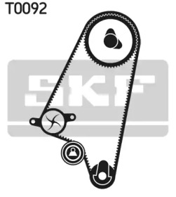 Водяной насос SKF для CHEVROLET KALOS 1.2