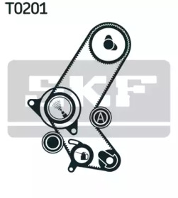 Комплект ремней ГРМ SKF для HONDA CIVIC VII Hatchback (EU, EP, EV) 1.7 CTDi