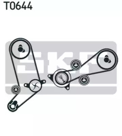 Комплект ремней ГРМ SKF для VW TRANSPORTER IV c бортовой платформой/ходовая часть (70XD) 2.5 TDI