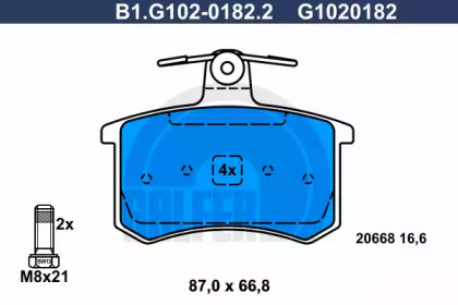 Дополнительные работы GALFER для ALFA ROMEO 164 (164_) 3.0 24V (164.K1)