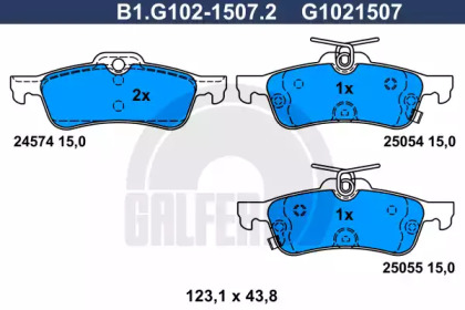 Запчасти для ТО GALFER для HONDA CIVIC IX (FK) 1.4 i-VTEC (FK1)
