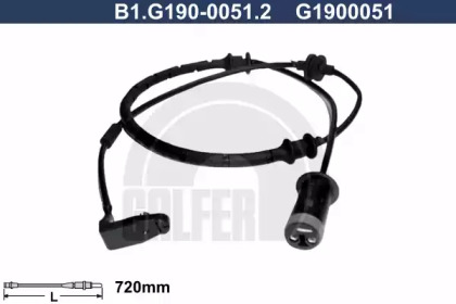 Дисковой тормозной механизм GALFER для SAAB 900 II Кабриолет 2.5 -24 V6